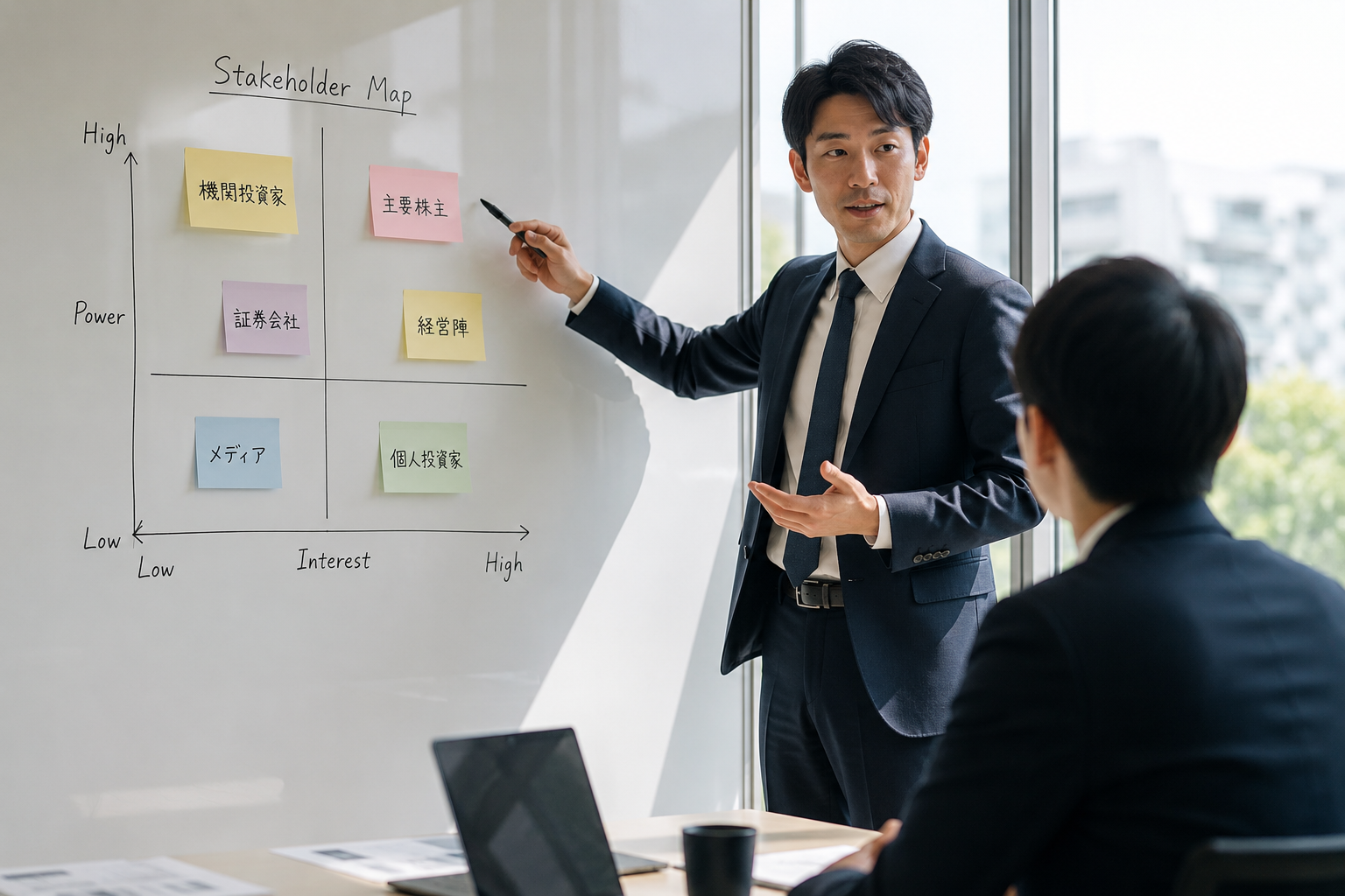 経営陣との Stakeholder Map 議論
